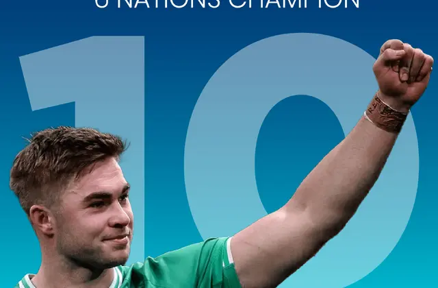 Victory for Jack Crowley, Kearys Brand Ambassador as Six Nations 2024 Champion! Article Image
