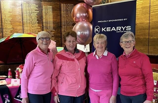 Kearys Hyundai Mallow proudly sponsor Mallow Golf Club's 'Play in Pink' day Article Image